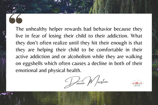 Unhealthy Helping vs. Helping Your Addicted Child